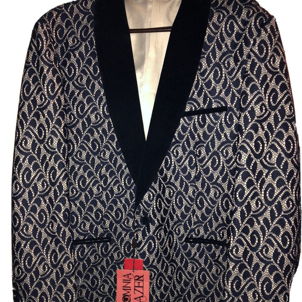 Insomnia Bazaar Deep Navy Jacket Size 3XL NWT